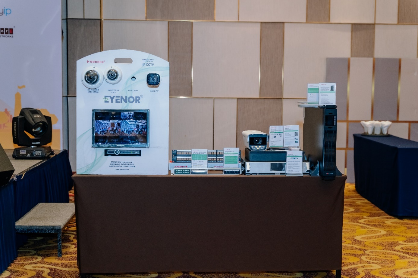 Các sản phẩm giải pháp trình diễn tại sự kiện