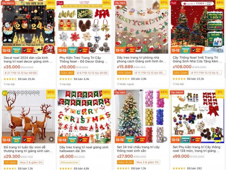 Giá thành trên ứng dụng mua sắm Shopee