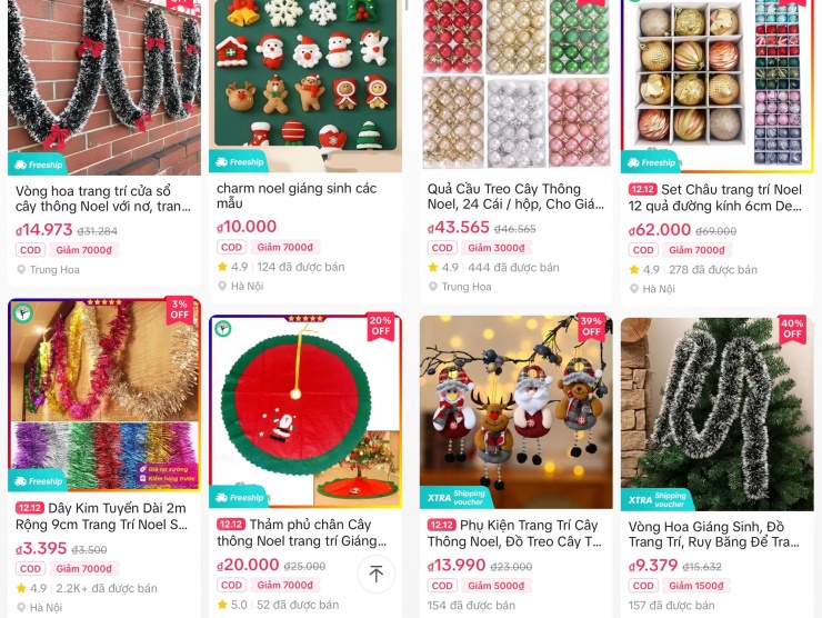 Sản phẩm trên ứng dụng mua hàng Tiktok shop đa dạng và được đánh giá khá cao