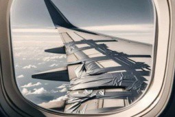 Sự thật về ảnh cánh máy bay dán “băng keo“ lan truyền trên mạng