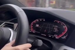 Tin tức trong ngày - Cô gái lái ô tô BMW 140 km/h bị tước bằng lái 3 tháng