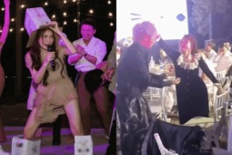 Đời sống Showbiz - Hành động "lầy lội" của Hòa Minzy trong đám cưới, khán giả phản ánh: "Hết vui, lố lăng rồi"