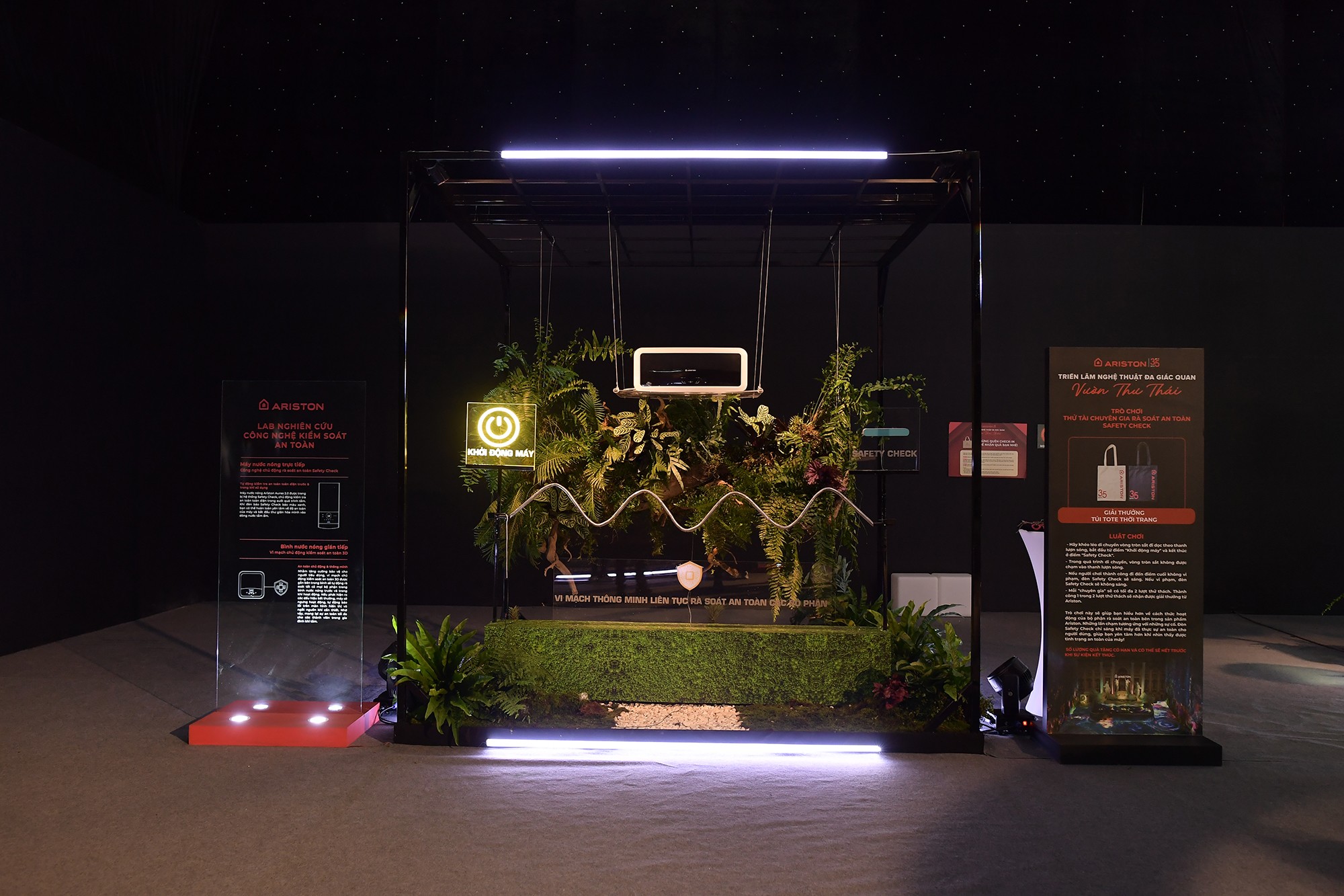 Vườn Sinh Thái Công Nghệ Ariston thể hiện sứ mệnh “Tổ Ấm Thư Thái, Bền Vững Tương Lai” (Ảnh: Ariston Vietnam)