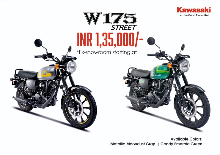 Kawasaki W175 2024 mới (Ảnh: Rushlane)