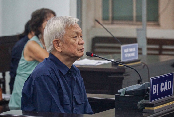 Ông Nguyễn Chiến Thắng bị đề nghị mức án cao nhất trong bốn bị cáo. Ảnh: XUÂN HOÁT