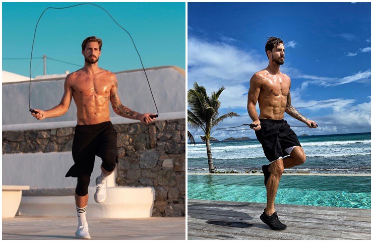 Mỗi lần như vậy, Kevin Trapp lại khiến người hâm mộ xao xuyến vì body cực hot của mình.&nbsp;
