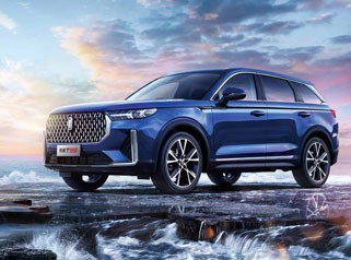 Một mẫu xe thể thao đa dụng Hồng Kỳ của FAW. Ảnh: FAW.