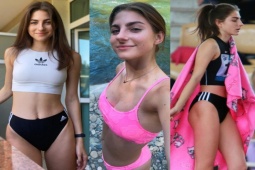 Mỹ nhân 19 tuổi được khán giả ví như "Sharapova" môn nhảy cao