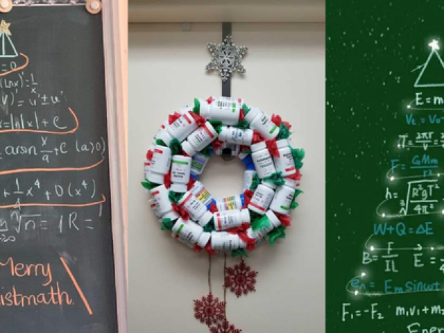 Giáo dục - du học - X'mas hay Exam: Hội "nhất quỷ nhì ma" vừa ôn thi vừa trổ tài biến tấu cây thông độc lạ