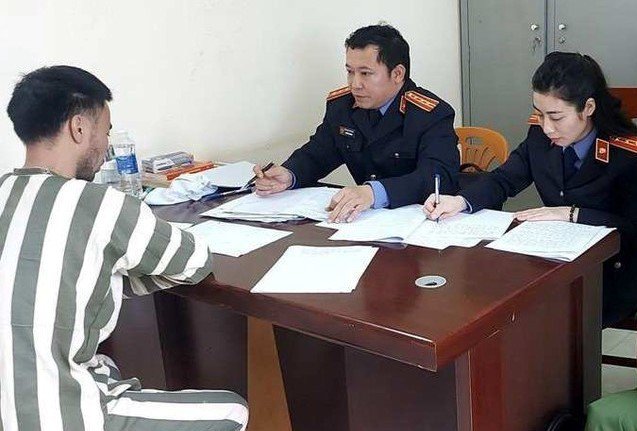 Viện KSND Hà Tĩnh lấy lời khai phạm nhân trốn trại.