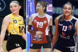 Thể thao - 10 "chân dài" bóng chuyền cao nhất ở giải các CLB nữ thế giới: Lý Luyến 1m93 góp mặt