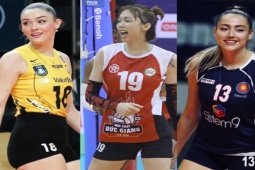 Thể thao - 10 "chân dài" bóng chuyền cao nhất ở giải các CLB nữ thế giới: Lý Luyến 1m93 góp mặt