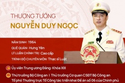 Tin tức trong ngày - Chân dung Thượng tướng, Thứ trưởng Bộ Công an Nguyễn Duy Ngọc