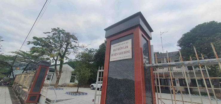 Trụ sở Hạt Kiểm lâm huyện Nam Đông.