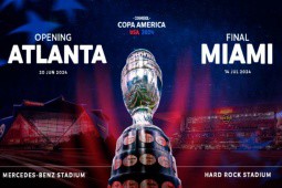 Bốc thăm chia bảng Copa America 2024: Argentina vào bảng dễ, Brazil tái đấu Colombia