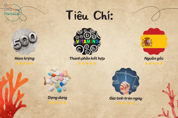 Chọn canxi tảo biển đỏ - Chọn canxi Menacal - 2