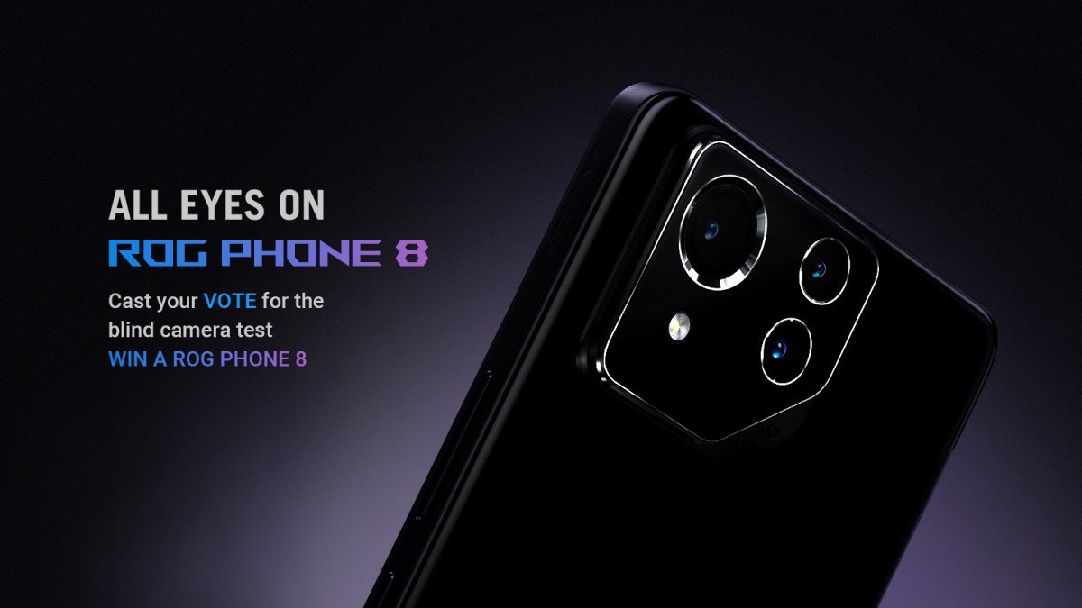 Asus ROG Phone 8 có thiết kế camera sau hình ngũ giác.