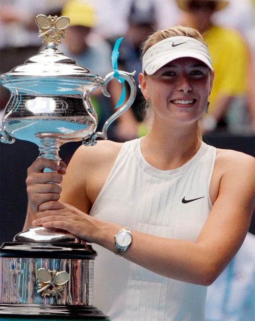 Sharapova được mệnh danh là "nữ hoàng quần vợt" với nhiều giải thưởng danh giá.