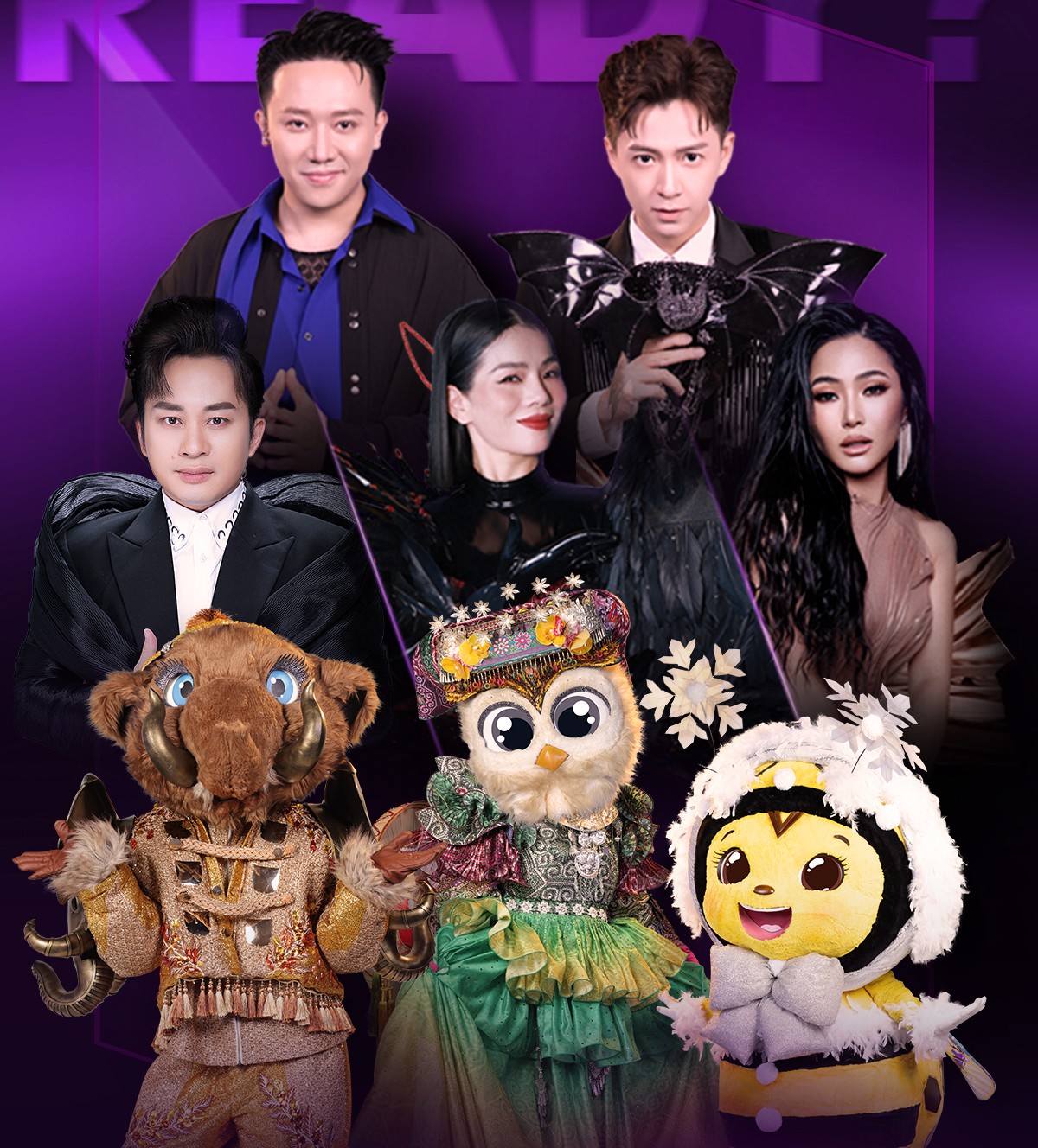 Tùng Dương, Lệ Quyên và Hương Tràm là khách mời của&nbsp;The Masked Singer All-Star Concert 2023.