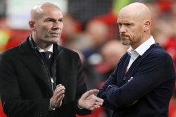 Bóng đá - "Ghế" Ten Hag lung lay: Zidane đã học tiếng Anh, sẵn sàng đến MU