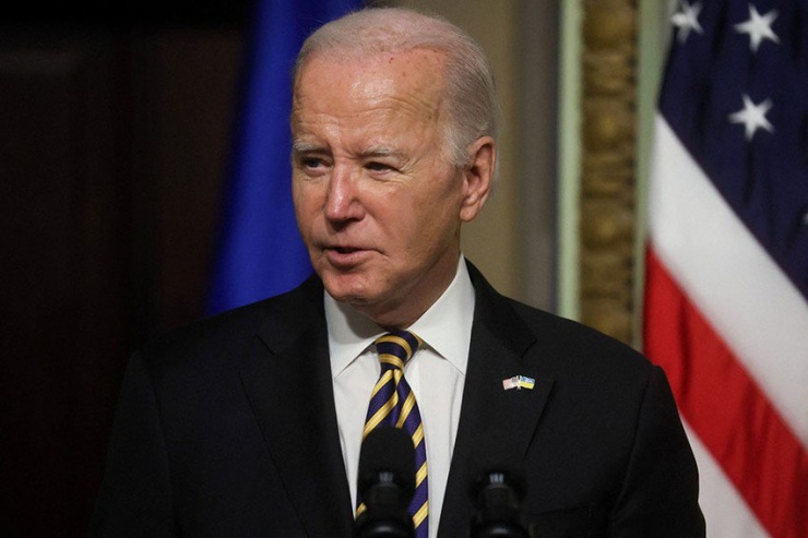 Tổng thống Mỹ Joe Biden phát biểu tại Nhà Trắng, thủ đô Washington D.C (Mỹ) ngày 12-12. Ảnh: REUTERS