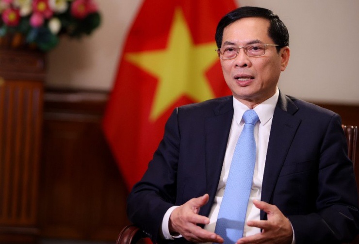 Bộ trưởng Ngoại giao Bùi Thanh Sơn. Ảnh: BNG.