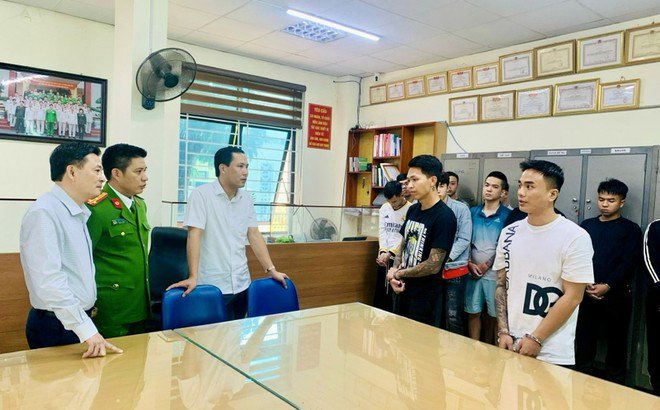 Đại tá Trần Quốc Huy, Phó Giám đốc Công an tỉnh Lào Cai trực tiếp chỉ đạo đấu tranh chuyên án.