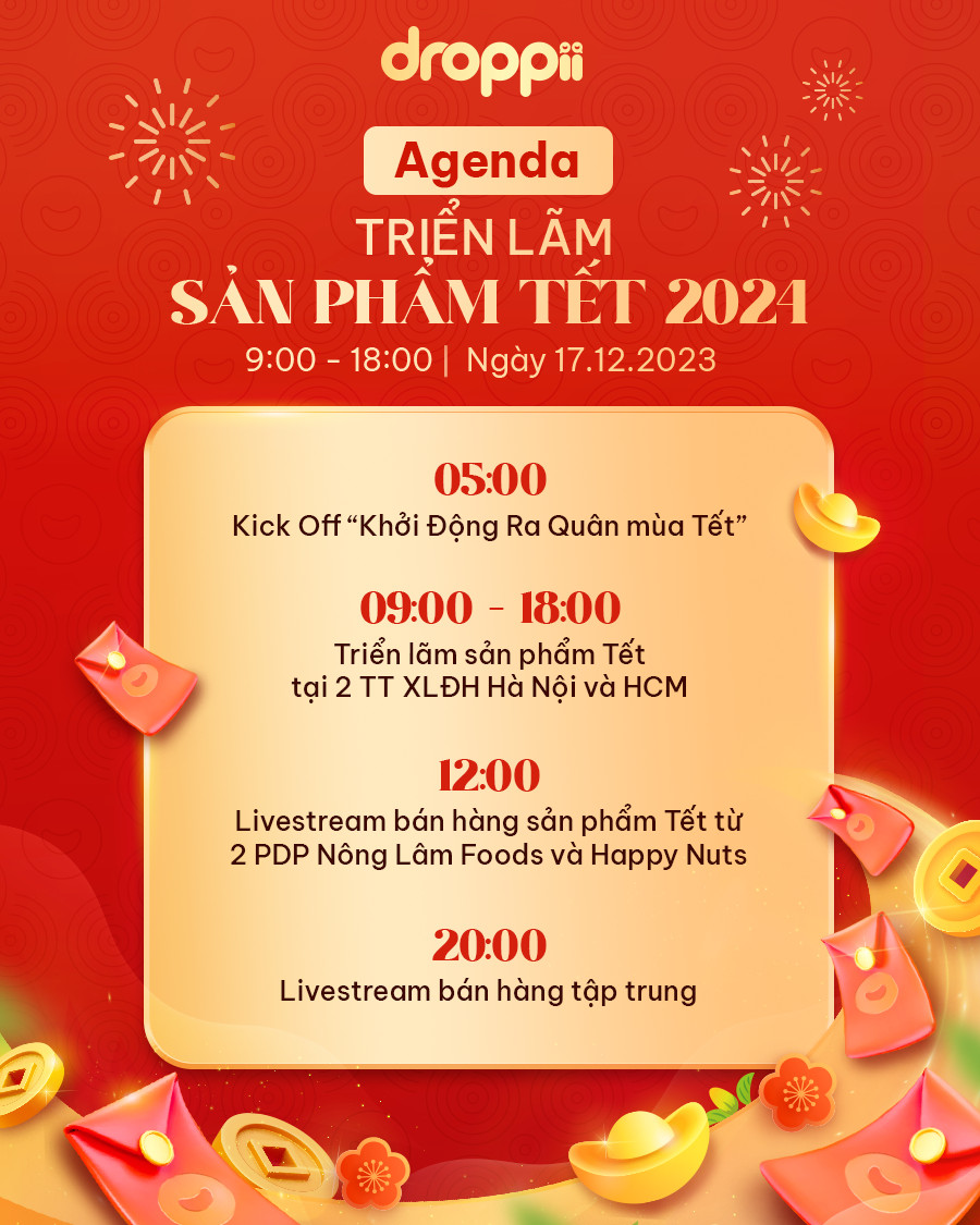Droppii ra quân chiến dịch “Tết sung túc, Phúc lộc trải đường” - 5