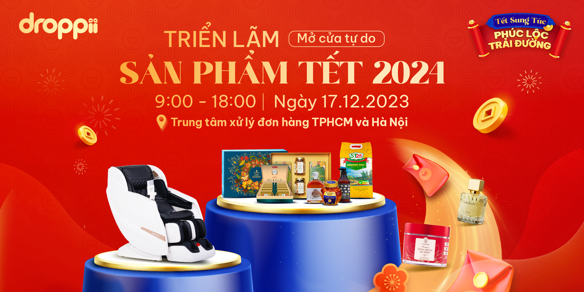 Droppii ra quân chiến dịch “Tết sung túc, Phúc lộc trải đường” - 1