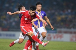 Bóng đá - Trực tiếp bóng đá Thể Công Viettel - Hà Nội: Tuấn Hải kiến tạo, Văn Quyết mở điểm (V-League)