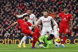 Video bóng đá Liverpool - MU: Onana giải cứu, đội khách lỳ đòn (Ngoại hạng Anh) (H1)