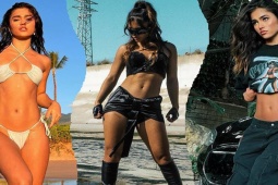 Thể thao - "Nữ thần" mang đai đen Taekwondo, tung clip múa võ gậy làm fan choáng ngợp