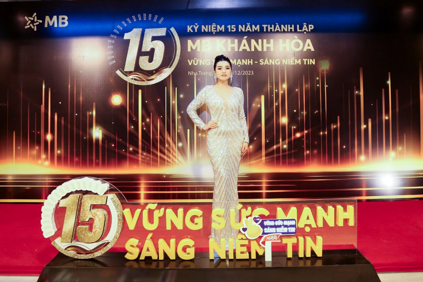 MC Diễm Nhi luôn nỗ lực và không ngừng học hỏi để trở thành phiên bản tốt nhất của chính mình