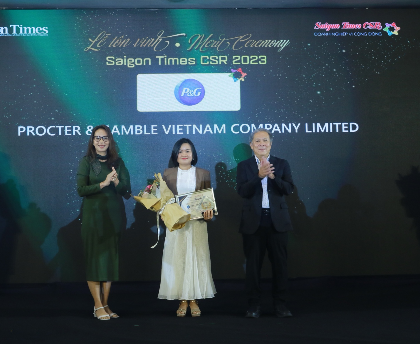 P&amp;G Việt Nam được vinh danh tại danh sách 40 doanh nghiệp tiêu biểu có những hoạt động CSR nổi bật