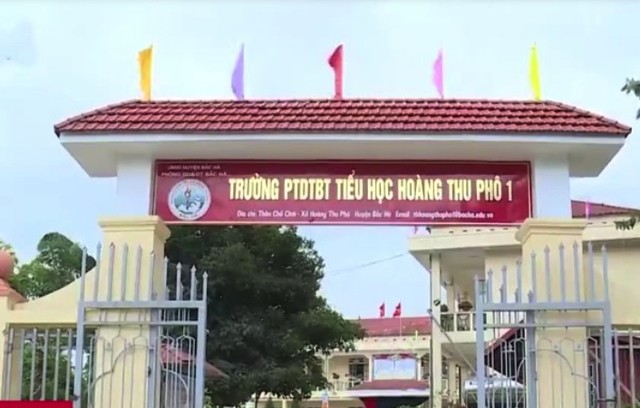 Trường Phổ thông Dân tộc bán trú Tiểu học Hoàng Thu Phố 1, huyện Bắc Hà, tỉnh Lào Cai
