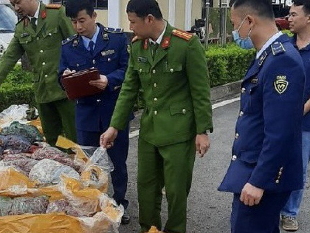 Sơn La: Trong 1 ngày bắt giữ hơn 1 tấn nội tạng động vật hôi thối đang trên đường đi tiêu thụ