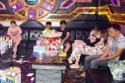 Bắt quả tang nhóm dân chơi tổ chức 'tiệc' ma túy trong quán karaoke ở Hải Phòng