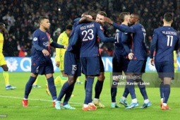 Video bóng đá PSG - Nantes: “Bom tấn“ tỏa sáng thay Mbappe, quyết đấu Dortmund (Ligue 1)