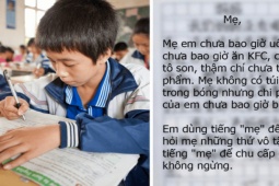 Bạn trẻ - Cuộc sống - Bài văn tả mẹ gây bão, câu nào cũng nhắc đến "hàng hiệu" nhưng lại khiến cô giáo rơm rớm xúc động