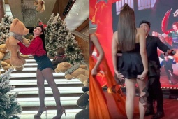 Thời trang - "Siêu trợ lý" mê váy ngắn khoe chân thon, có lần vất vả che chắn khi lên thảm đỏ