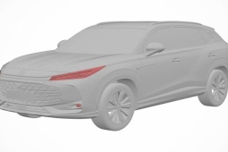 Tin tức ô tô - MG HS phiên bản chạy điện xuất hiện bản phác thảo