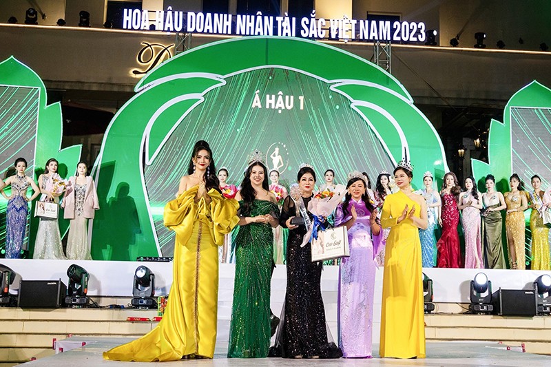Thí sinh Nguyễn Thị Như Ngọc xuất sắc đạt danh hiệu Á hậu 1 Hoa hậu Doanh nhân Tài sắc Việt Nam 2023 - 4