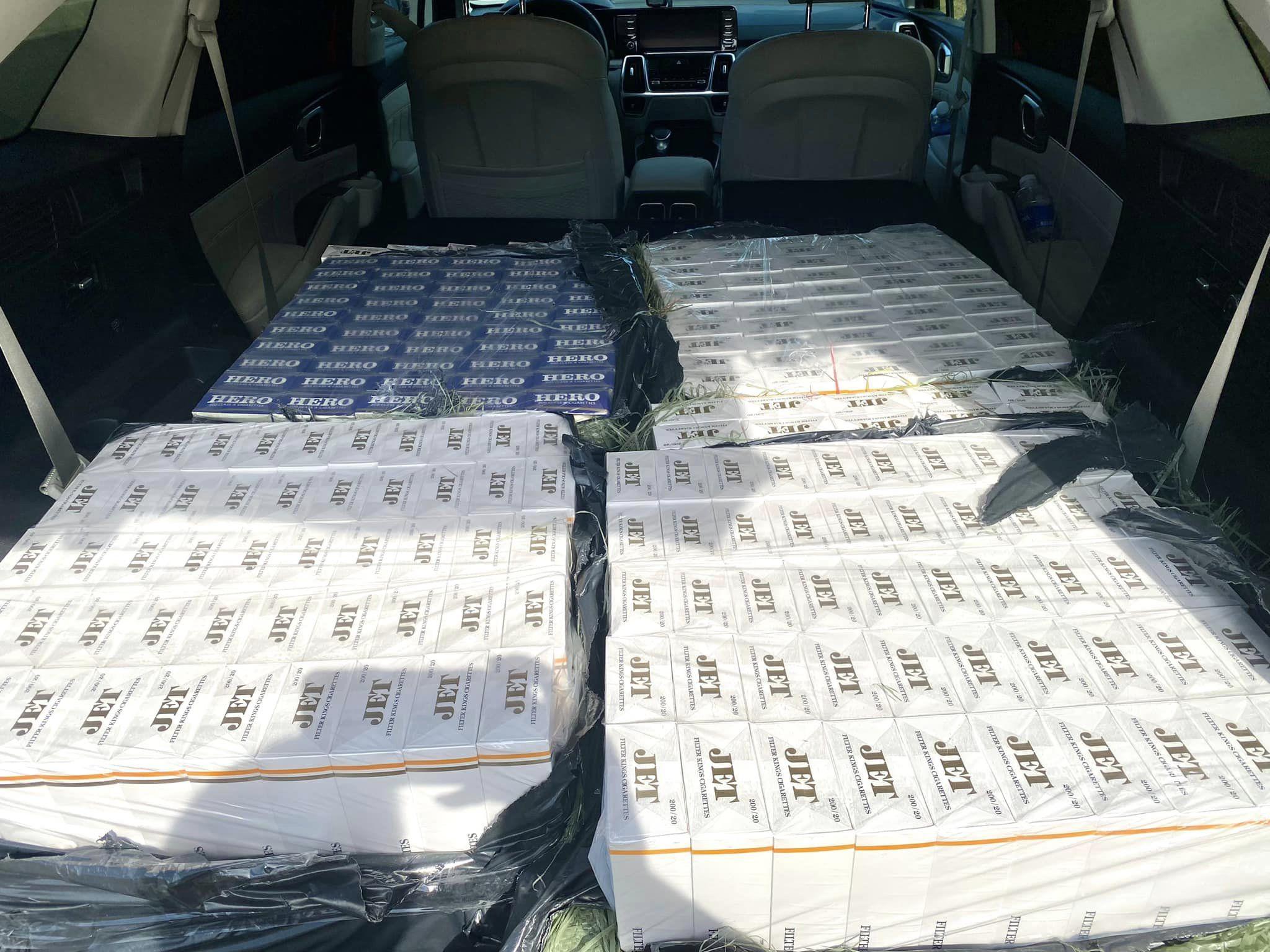 2.000 bao thuốc lá lậu bị tạm giữ