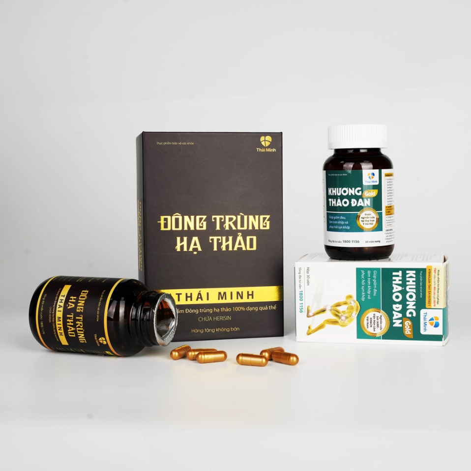 Qùa Tết đặc biệt: Viên xương khớp Khương Thảo Đan Gold tặng Đông Trùng Hạ Thảo thượng hạng trị giá 600.000đ - 3