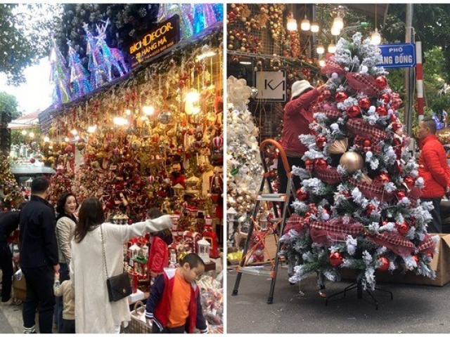 Thị trường - Tiêu dùng - Tiểu thương Hàng Mã kiếm chục triệu mỗi ngày dịp Giáng sinh