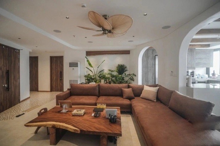 Đáng chú ý, riêng tiền chi cho nội thất trong nhà đã lên tới 6 tỷ đồng. Ảnh: Facebook