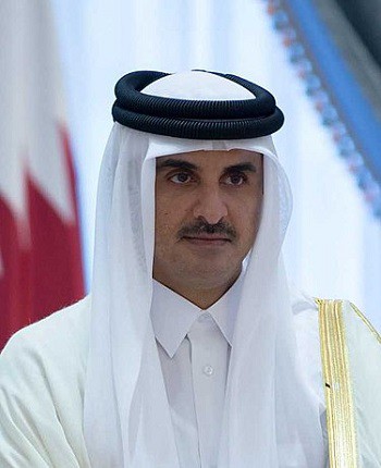 Quốc vương Tamim bin Hamad Al Thani.