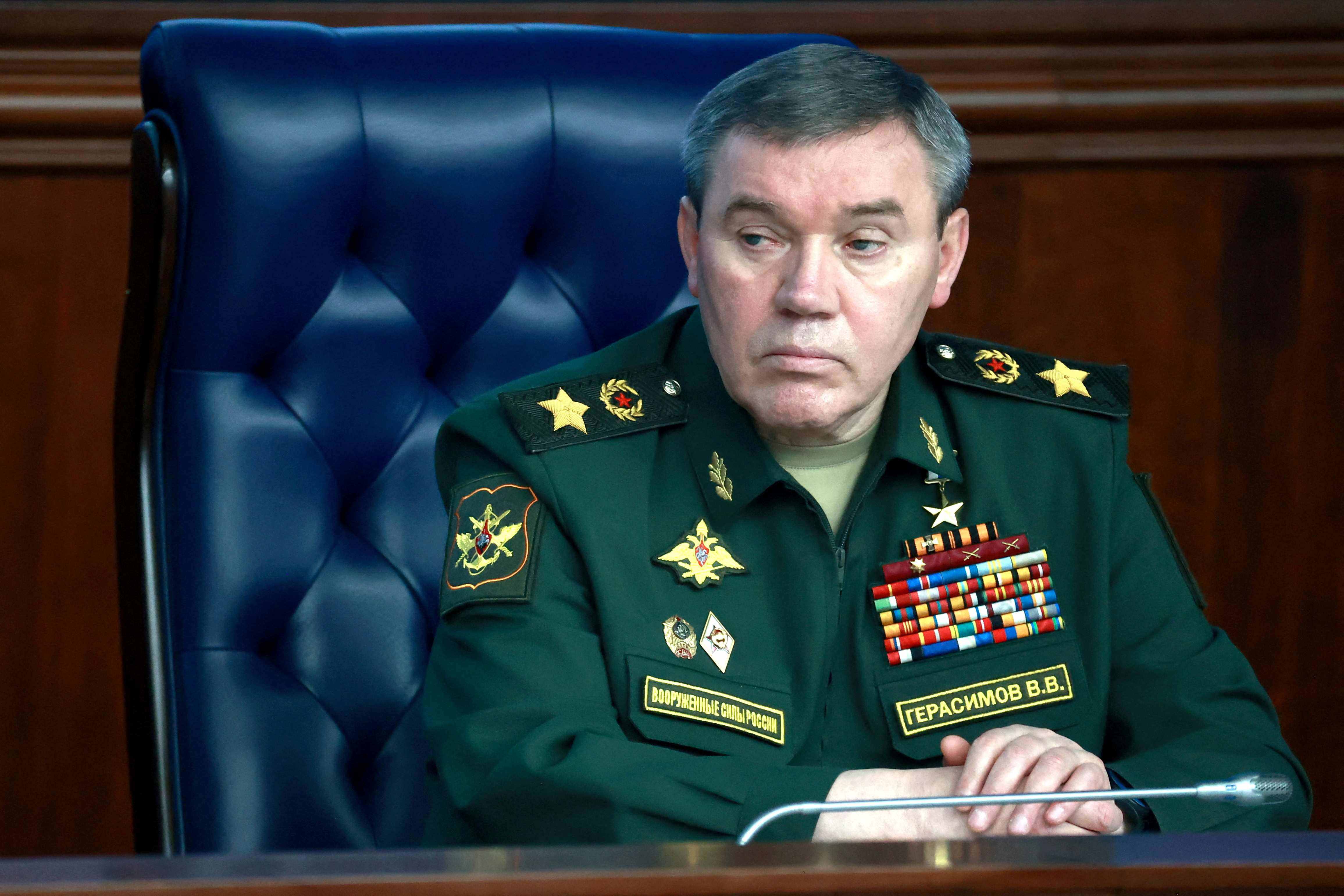 Ông Valery Gerasimov – Tổng Tham mưu trưởng quân đội Nga (ảnh: TASS)