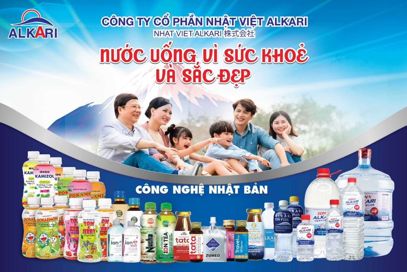 ALKARI - Thương hiệu nước uống vì sức khỏe và sắc đẹp