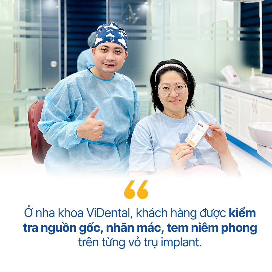 ViDental cam kết chính sách trồng răng giá tốt, hiệu quả như ý - 2